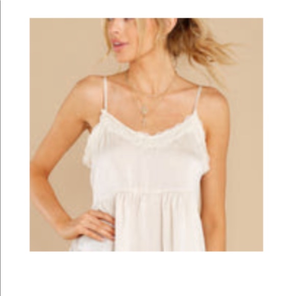 Lace Detail Tank Top from Red Dress Boutique - Picture 4 of 4